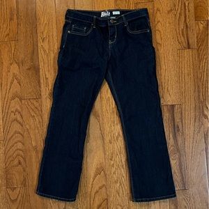 Dark Blue Bootcut B’Gosh Jeans Women Petite Size 8